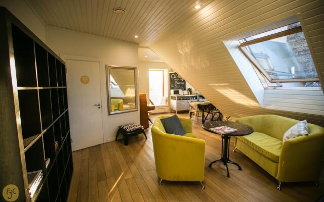 FJC Loft hostel интерьер отеля