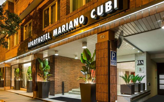 Отель Aparthotel Mariano Cubi Barcelona вид на фасад