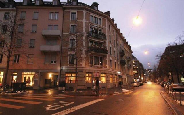 Апартаменты Apartments Swiss Star Zürich-aussersihl Цюрих вид на фасад
