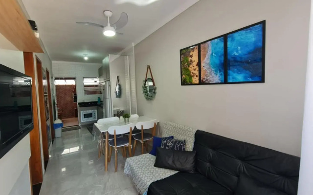 Apartamento Ubatuba com área gourmet