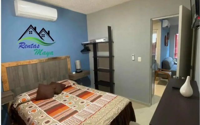 Departamento cómodo en Playa del Carmen