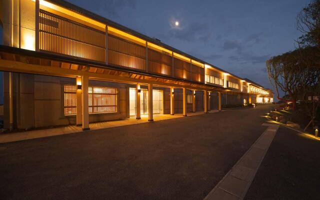 Hotel Bettei Umitomori Тёси вид на фасад