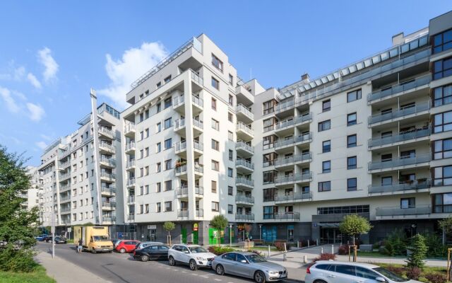 Отель Warsaw Night Apartments Польша, Варшава - отзывы, цены и фото номеров - забронировать отель Warsaw Night Apartments онлайн вид на фасад