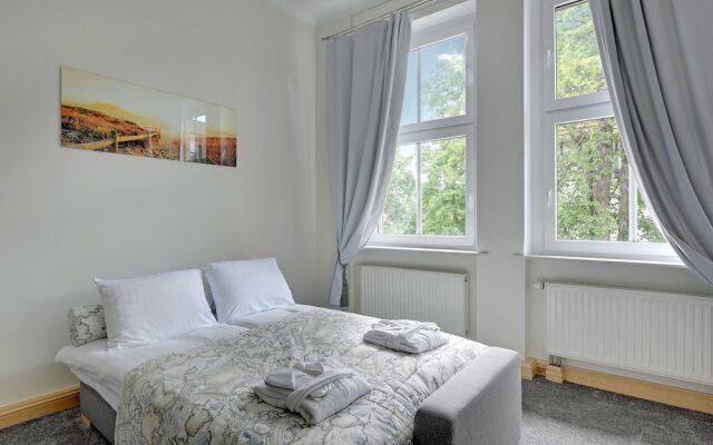 Апартаменты Lion Apartments - Parkowa 41 Сопот вид на фасад