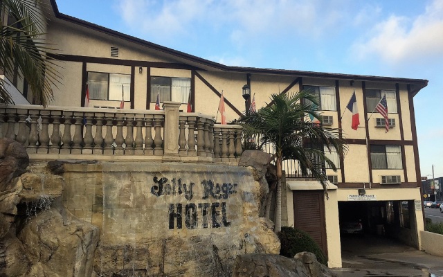 Отель Jolly Roger Hotel США, Лос-Анджелес - отзывы, цены и фото номеров - забронировать отель Jolly Roger Hotel онлайн вид на фасад