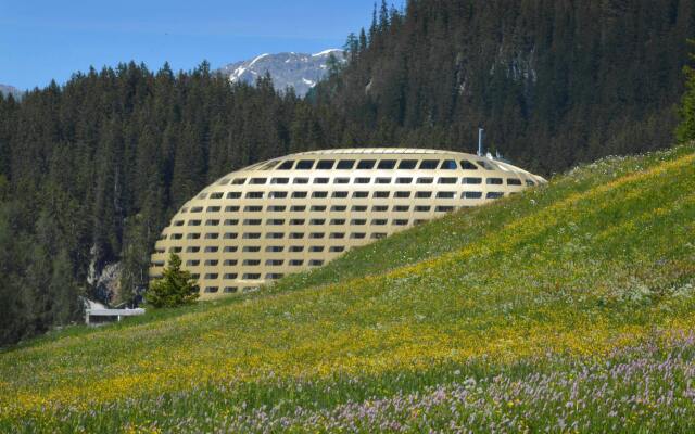 Отель Intercontinental Davos Швейцария, Давос - отзывы, цены и фото номеров - забронировать отель Intercontinental Davos онлайн вид на фасад