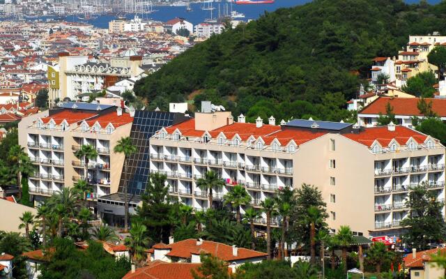 Отель Kervansaray Marmaris вид на фасад