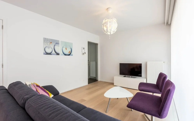 Apartment With Sea View and Balcony in Belgium