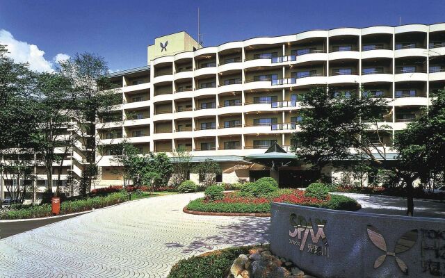 Hotel Harvest Kinugawa Никко вид на фасад