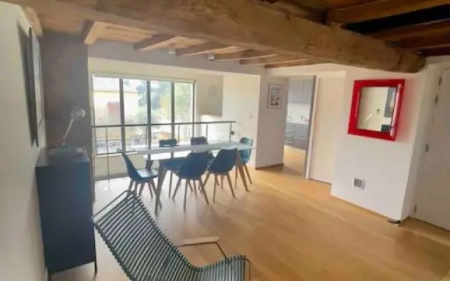 Maison avec piscine chauffée à 15mn de la plage