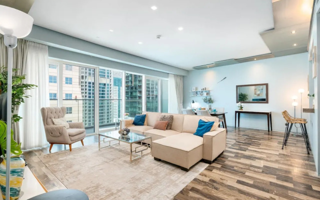 Whitesage - Fendi Apartment With Full Palm Jumeirah View