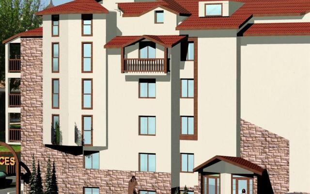 Апартаменты Pirin Palace Apartment Complex Банско вид на фасад
