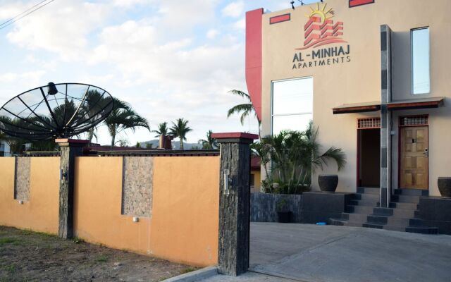 Апартаменты Al Minhaj Service Apartments Вити-Леву вид на фасад