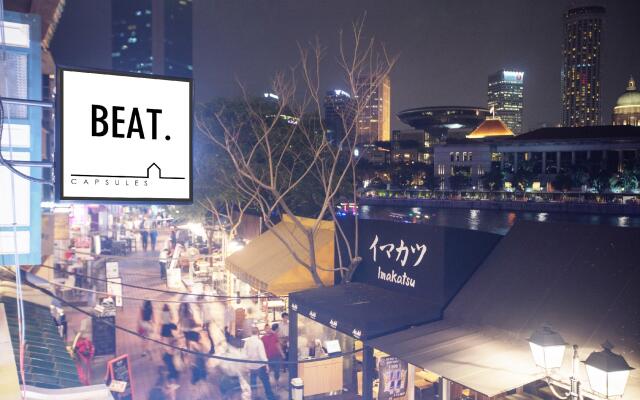 Отель BEAT. Capsules @ Boat Quay вид на фасад