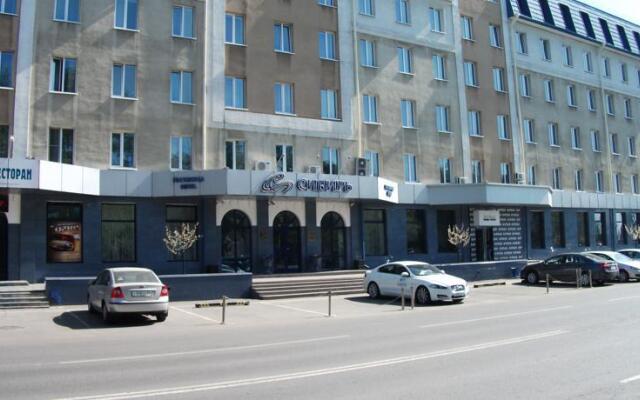 Гостиница Сибирь в Барнауле 2 отзыва об отеле, цены и фото номеров - забронировать гостиницу Сибирь онлайн Барнаул вид на фасад