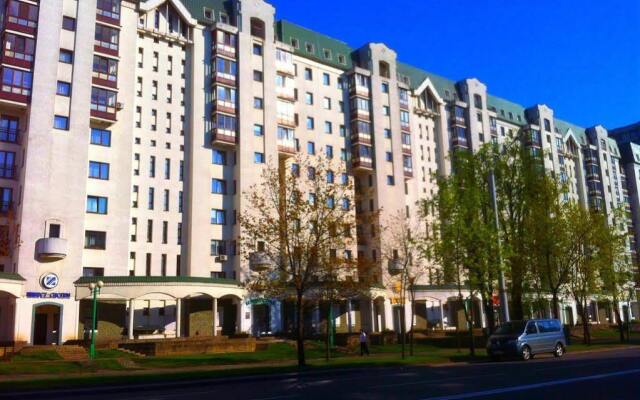 Апартаменты Apartment Nekrasova Минск вид на фасад