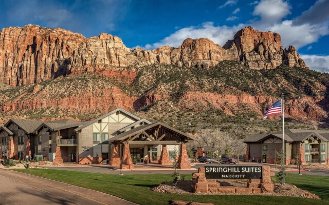 SpringHill Suites by Marriott Springdale Zion National Park in Springdale, United States of America from 309$, photos, reviews - zenhotels.com hotel front