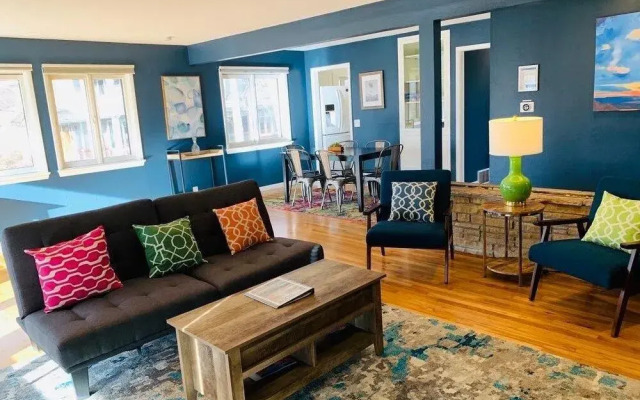 Family-Friendly, Fireside Nest Near Old Town!