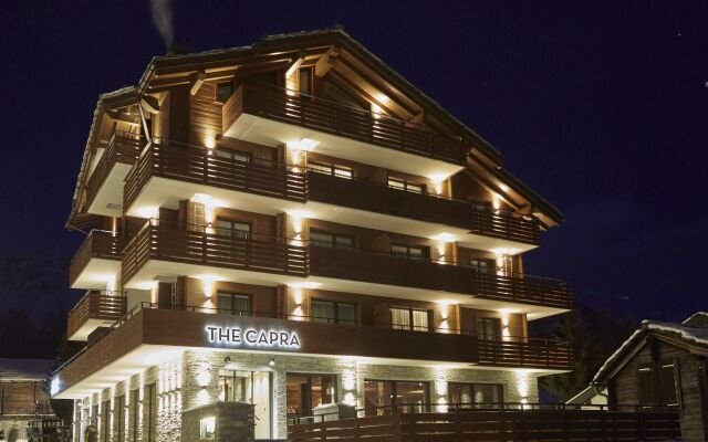 Отель The Capra Saas-Fee вид на фасад
