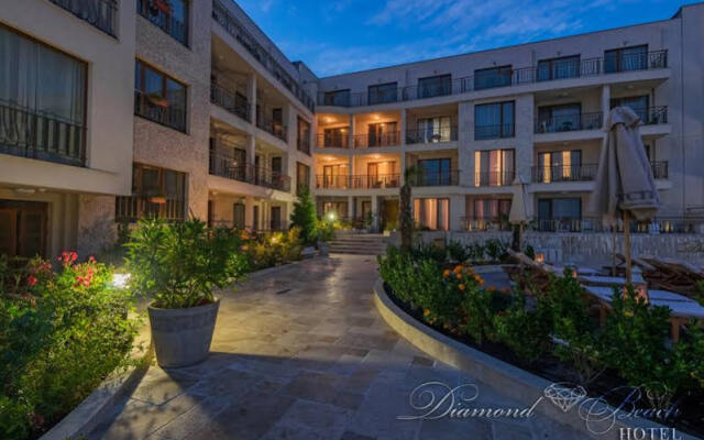 Апартаменты Diamond Beach Apartments Бургас вид на фасад