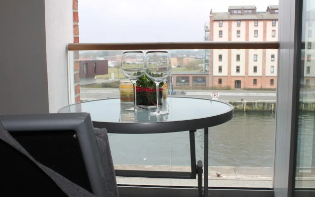 Charmante Ferienwohnung in Wismar am Hafen