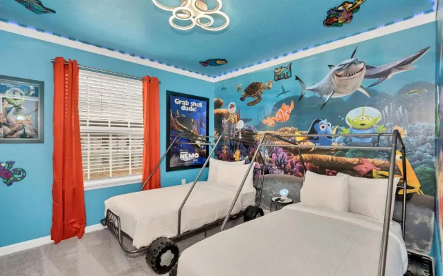 Townhome W/private Pool & Themed Rooms, Near Wdw!