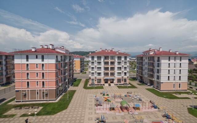 Апартаменты Olympic Apartments 65-67 вид на фасад