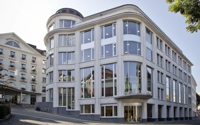 Отель Einstein St. Gallen Швейцария, Санкт-Галлен - отзывы, цены и фото номеров - забронировать отель Einstein St. Gallen онлайн вид на фасад
