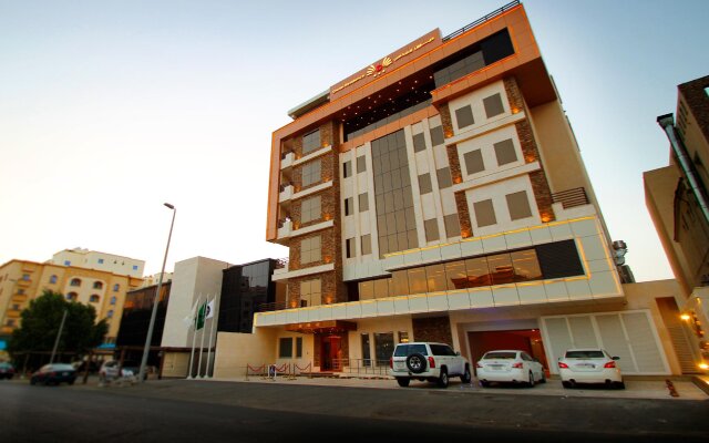 Diwan Residence Hotel Alsalamah in Jeddah, Saudi Arabia from 141$, photos, reviews - zenhotels.com hotel front