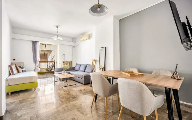 Sunny 3bd Cozy Flat Spectacular Acropolis View