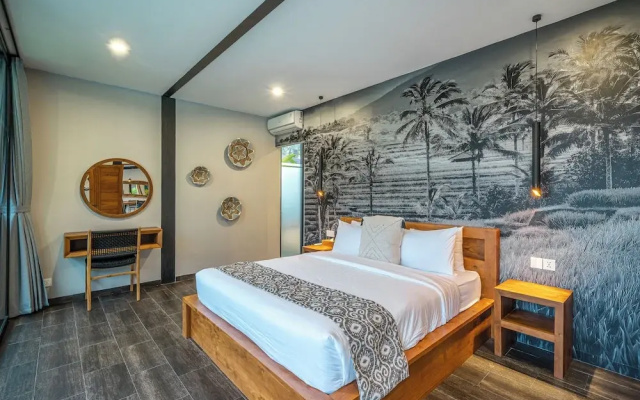 Xanadu - 5BR Ubud Designer Villa, Pool with Rice Fields Views