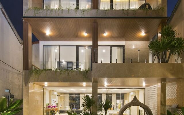 Отель Khong Cam Garden Villas Хойан вид на фасад