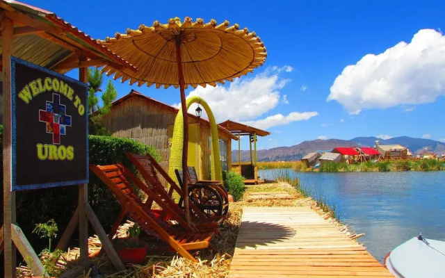 Uros Floating Home Titicaca