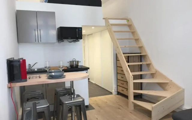 Hyper centre : Appartement Deco Atelier ou Studio Mezzanine