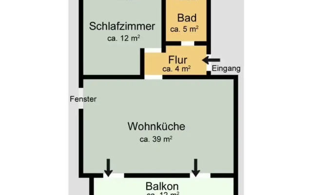 Waldhaus Sonnenberg Apartment 3