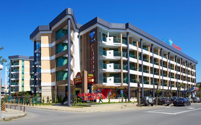 Отель Diamond Hotel - All inclusive Болгария, Солнечный берег - отзывы, цены и фото номеров - забронировать отель Diamond Hotel - All inclusive онлайн вид на фасад