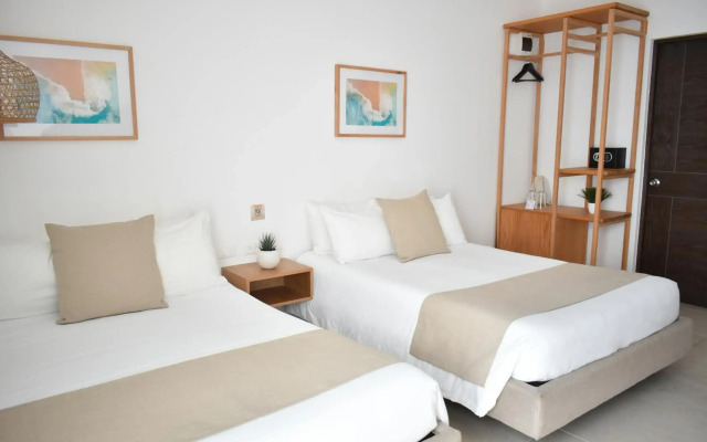 Terrasse Hotel Playa del Carmen