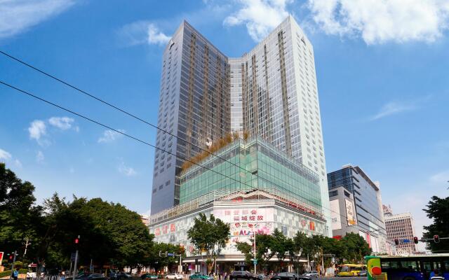 Апартаменты Pengman Beijing Rd. A-mall Apartment вид на фасад