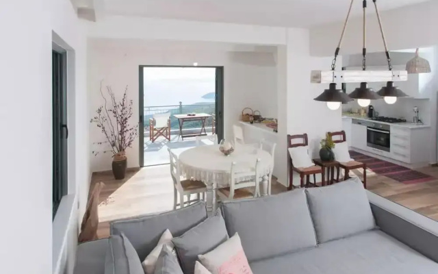 Mani's balcony with seaview