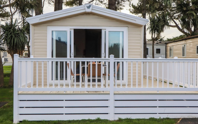 Caravan A10 at Landscove Holiday Park
