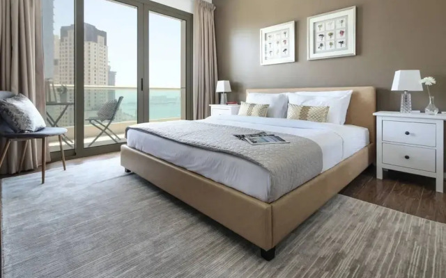 Breathtaking Beach Views in This 2BR in Marina!