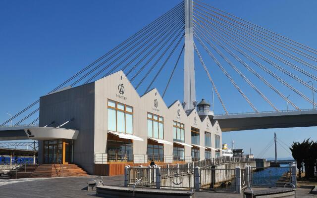 Отель APA Hotel Aomori-Ekihigashi Япония, Аомори - отзывы, цены и фото номеров - забронировать отель APA Hotel Aomori-Ekihigashi онлайн вид на фасад