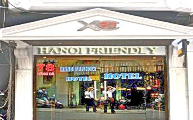 Hanoi Friendly Hotel Ханой вид на фасад