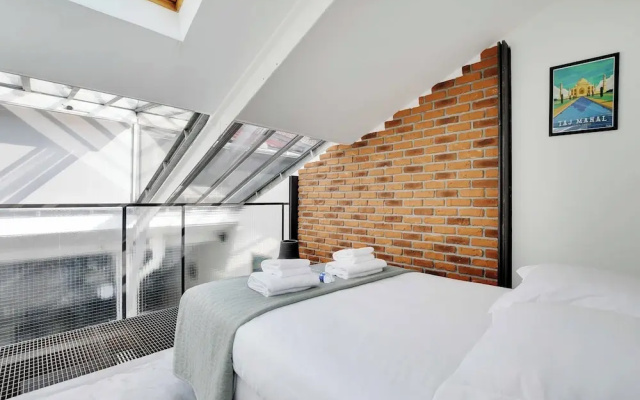 Chic & Spacious Loft 3br/6p Paris Center