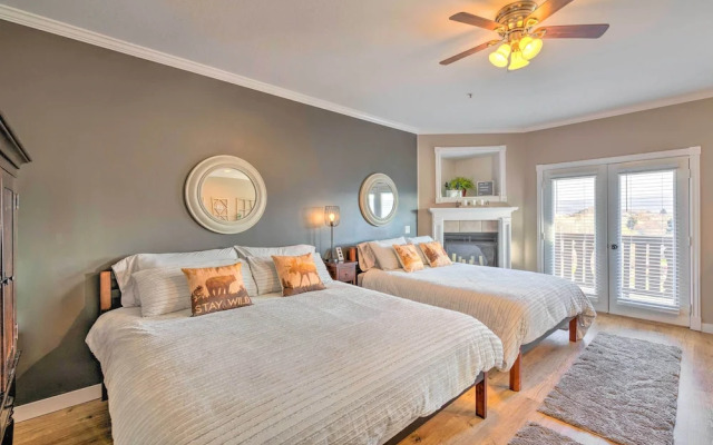 Large, Cozy Midway Studio w/ Mountain Views!