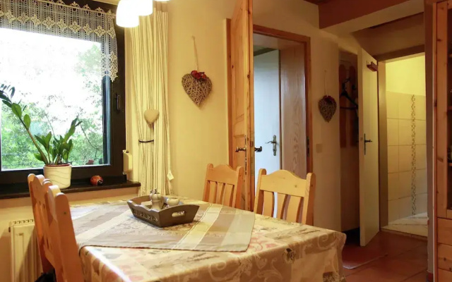 Attraktives Ferienhaus mit Kamin in Waltershausen