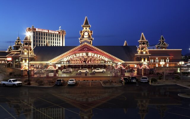 Отель Boulder Station Hotel Casino США, Лас-Вегас - отзывы, цены и фото номеров - забронировать отель Boulder Station Hotel Casino онлайн вид на фасад