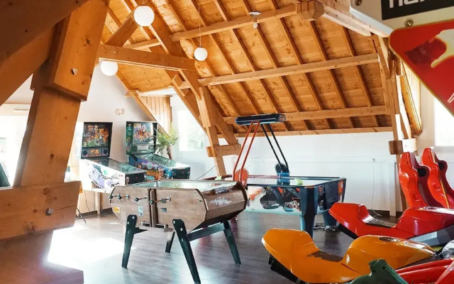 Luxury Mobile Home With Wooden Terrace in Beautiful Normandy