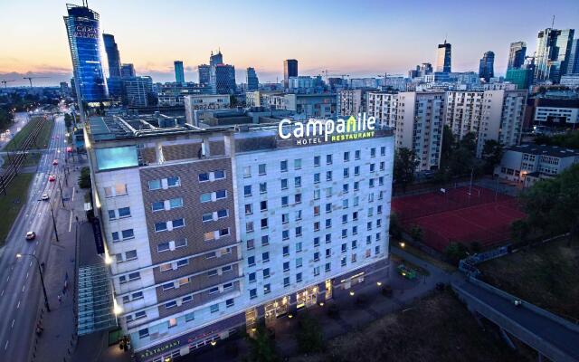 Отель Campanile - Warszawa Varsovie вид на фасад