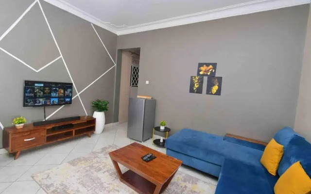 Highly Rated 1-bed Apartment With in Kampala